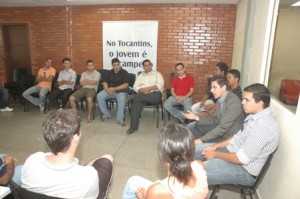 juventude_tocantins Jovens debatendo - Tocantins