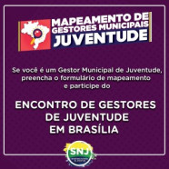 Encontro Nacional dos Gestores de Juventude deve ocorrer em julho