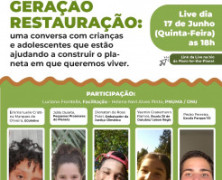 Plant-for-the-Planet Brasil e PNUMA realizam Live com jovens sobre questões ambientais